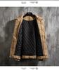 Men's Korean Plaid Woolen Coat - Autumn/Winter Casual British Lapel Windbreaker