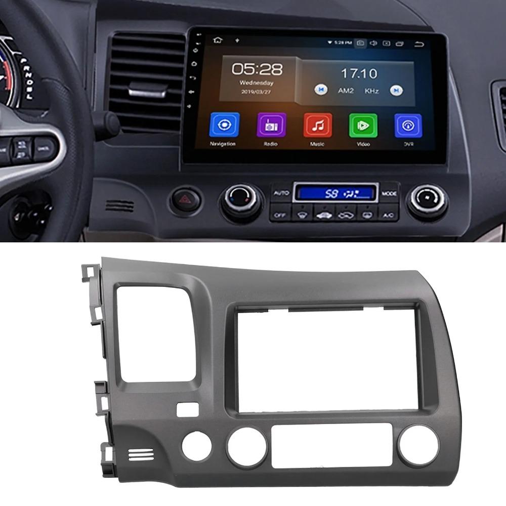 10 Inch For Honda CIVIC 2006-2011 Car Radio Android Stereo GPS MP5 Player Panel Casing Frame 2 Din Head Unit Fascia Dash Cover