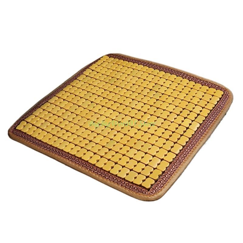 24TE Bamboos Seats Cover Bamboos Seats Mats for Breathable Comfortable in Offices Car