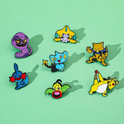Japanese Cartoon Anime Pokémon Pokémon Metal Badge Pokémon Alloy Brooch Pin