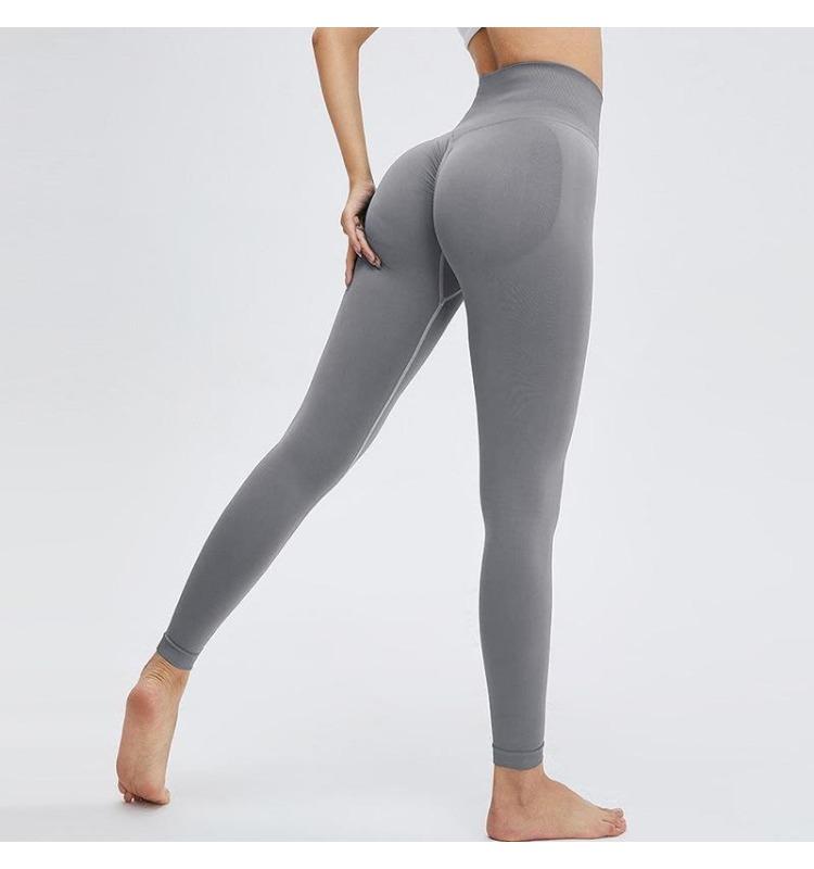 Women's Fitness Women's Workout Sexy Push lim Hips Lift  Waist Leggings Seamless Leggings SHigh Stretch