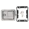 Stainless Steel Paddle Lock with 2 Keys - Durable & Secure for RV/Trailer/Truck Toolbox