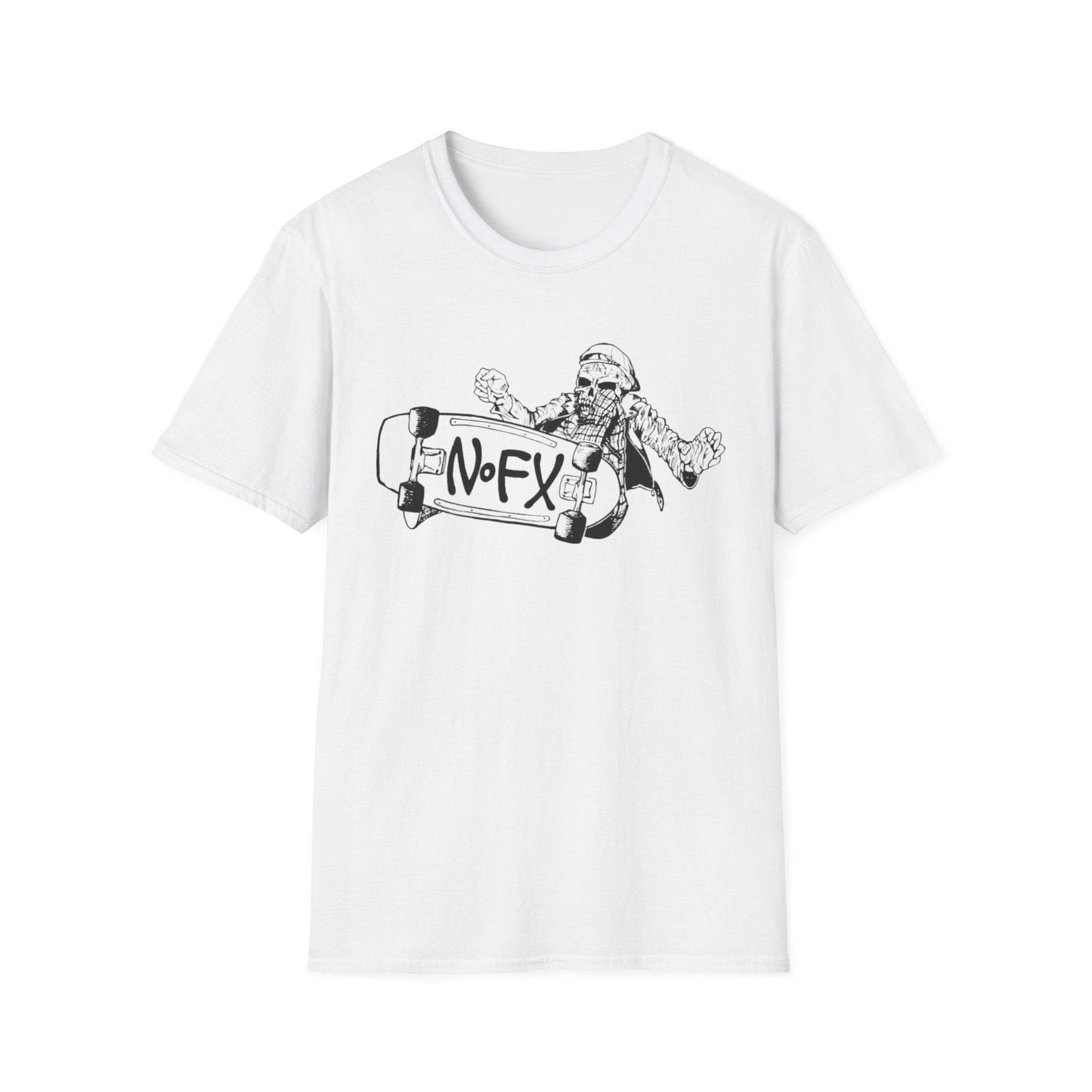 NOFX shirt - Unisex Softstyle NOFX T shirt 90s Punk vintage skateboard Nofx skater 90s NOFX flyer inspired T shirt 4XL