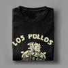Los Pollos Hermanos Chicken Christmas T Shirt for Men Pure Cotton T-Shirts Round Collar Breaking Bad  Tees Short Sleeve Clothing