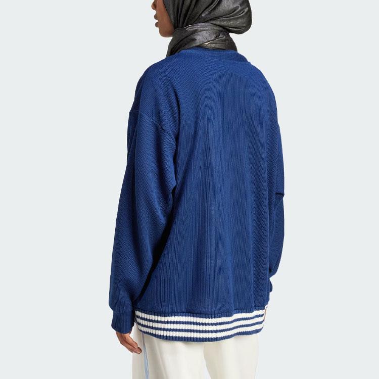 Adidas Originals Cardigan Knitwear Women's Dark Blue IR5292