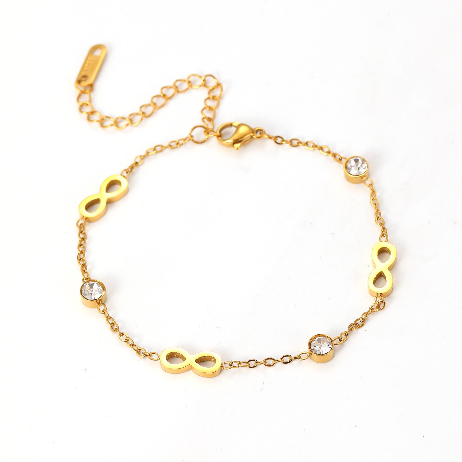 

Новый нишевый браслет цветной модный браслет из нержавеющей стали легкая роскошь высокий класс браслет с крестом ювелирные изделия женские