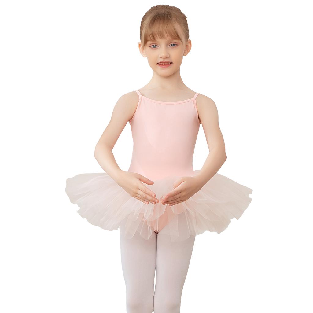 Ballettkleid Kinder Tutu Ballettrock Professionelles Mädchen Aufführung Ballerina Kleid Ballett Tanz Trikot