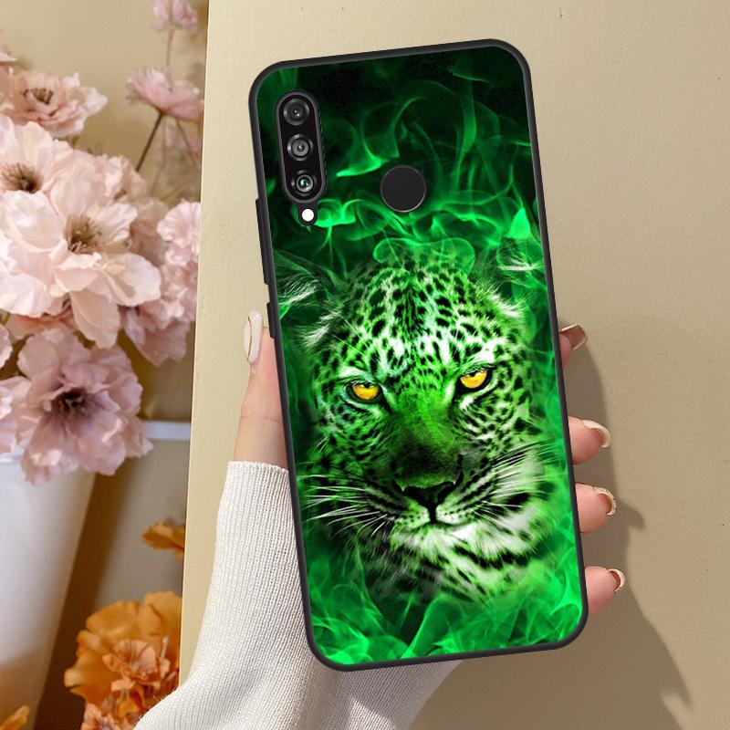 King of Jungle Lion For Huawei Nova 10 SE 9 3i 7i 8i 11i 12i Y73 Y90 Y70 Y72 Y61 Y91 P60 Pro P40 P30 Lite Case