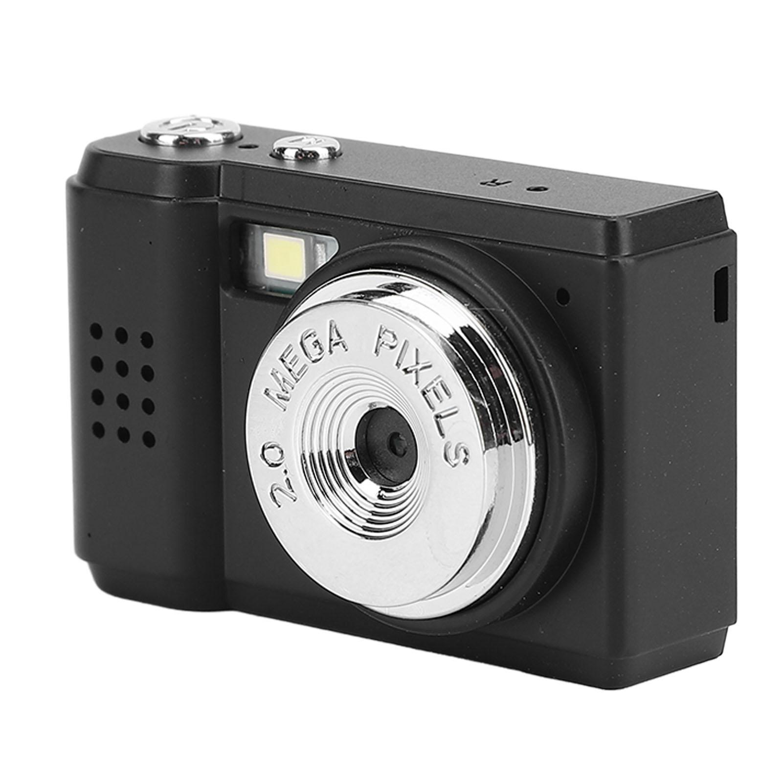 

1080P Video Camera Compact Small Camera with 198 Degree Wide Angle Lens 15X Macro Lens Support Up