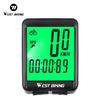 WEST BIKING Ciclocomputer Wireless per Bici MTB Bici da Strada Odometro Impermeabile Con Retroilluminazione Ciclocomputer Velocità LED Cronometro