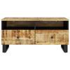 VidaXL Table basse 80x54x40 cm Bois de manguier solide et d'ingénierie 351954