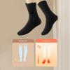 Unisex Electric Heated Socks Quick Heating Foot Warmer Long Warm Winter Socks Breathable USB Heated Socks For Outdoor Ski