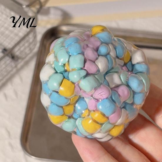 Compact Stress Relievers for Travel Handmade Squeeze Ball, Ultra?Soft Fidget Squeaky Creative Sensory Toys Relief Toy Party, Gift Kids Adults