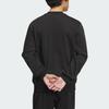 Lounge Sweatshirts Men's Black Crew Neck Moderate Regular IP4982
