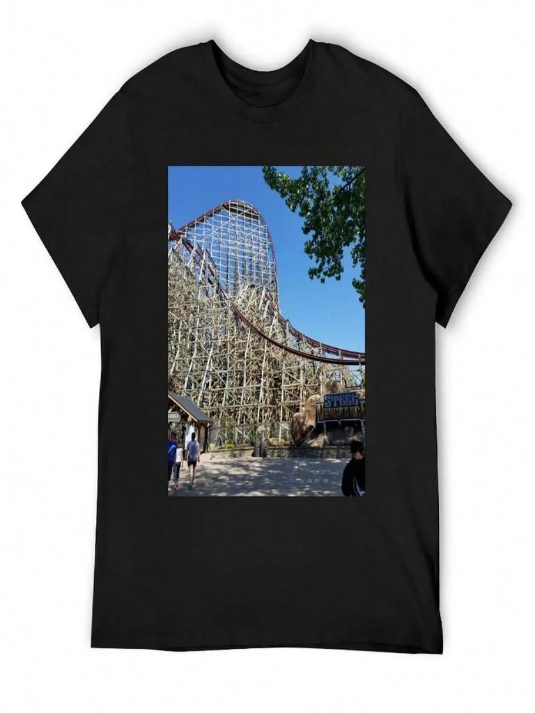 Steel Vengeance T-Shirt Anime T-Shirt Man T Shirt Luxury Designer Vintage Clothes Oversized T Shirts For Men