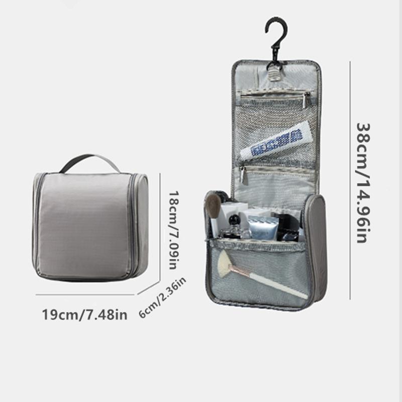 Hanging Travel Toiletry Bag for Men and Women Large Cosmetics, Makeup and Toiletries Organizer Storage Bag