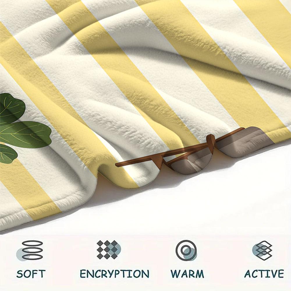 1 Stück Flanelldecke mit Zimmerdruck, geeignet für alle Jahreszeiten, für die Mittagspause, Wärme und Komfort, Weihnachtsgeschenke, Feiertagsgeschenk