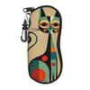 Retro Vintage Art Cute Cats Glasses Case Men Women Sunglasses Case Classic Zipper Eyewear Box Outdoor Eyeglass Cases Cover