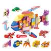 Animals World Insect Fish Bird Dog Elephant Panda Giraffe Honeybee 10 In 1 Building Blocks Kit Bricks Model Kids Toy Children