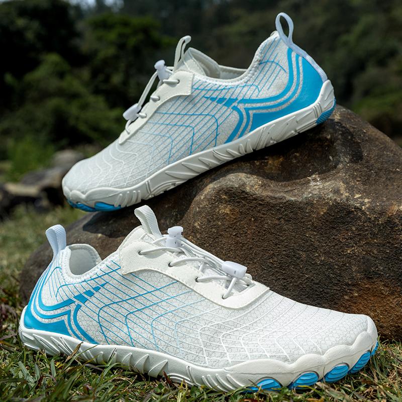 Water Shoes Breathable Sports Fishing Shoes Outdoor Men Women Beach Shoes Swimming Diving Wading Shoes Rubber Sole Fitness