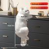 Realistic Hanging Cat Ornament for Home Decoration