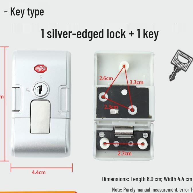 Suitcase Accessory Set: Buckle, Combo Lock, Handle & Leather Case B35 – Ideal for Travel & Daily Use.