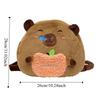 Soft Capyabra Backpack Plush Cartoon Doll Bag Storage Bag Capyabra Plush Bag  Students