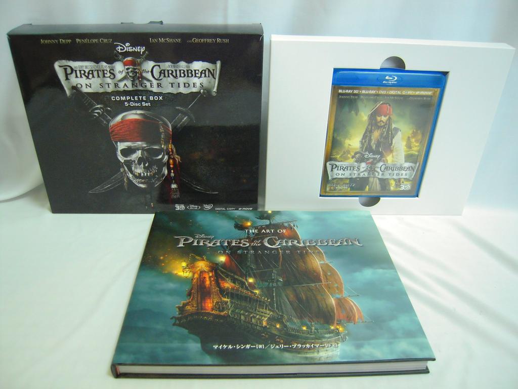 Pirates of the On Stranger Tides Complete Box Set with Artbook Set Limited Edition First Caribbean (5-Disc / Press) [Blu-ray]