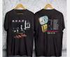 SALE!! Rush Power Windows Tour 1985 T-Shirt Black Band Concert 80s Gift USA
