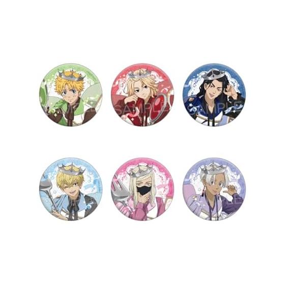 Tokyo Revengers Anime Glitter Can Badge Hole Cake Ver. - 6 Piece Box