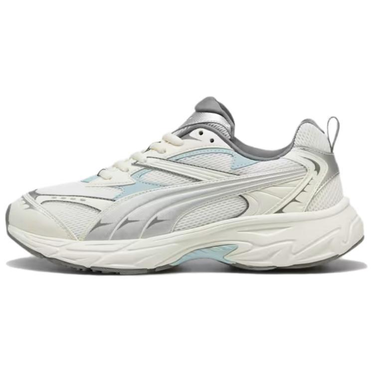 PUMA Morphic  White Grey  Men s 392724-34 EU 38
