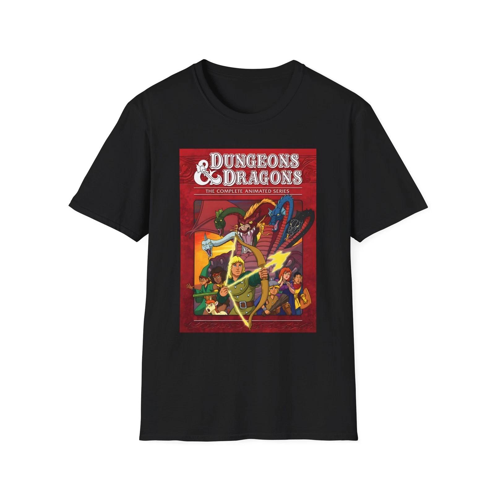 Dungeons & Dragons Unisex T-Shirt, Gamer Tee, RPG Shirt, Fantasy Apparel, [...] L