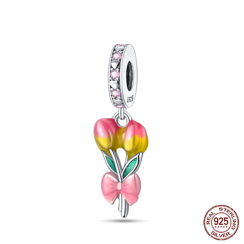 Brand New Copper Metal Trendy Fashion Heart Butterfly Cat Claw Charm Bead Components Bead Components Ideal Designed For 3mm Bracelet High Quality