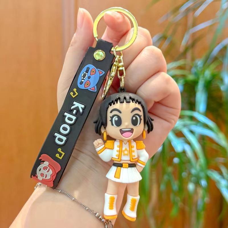 Kpop vânători de demoni breloc drăguț rucsac păpușă geantă pandantiv cuplu pandantiv breloc cadou