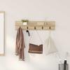 Wall Mounted Nightstand Sonoma Oak 80 x 10.5 x 18 cm