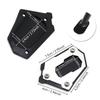 For BMW R1250 R1200 GS Adventure ADV R 1250 GSA Gs1250 HP Motorcycle Kickstand Side Stand Extension Pad