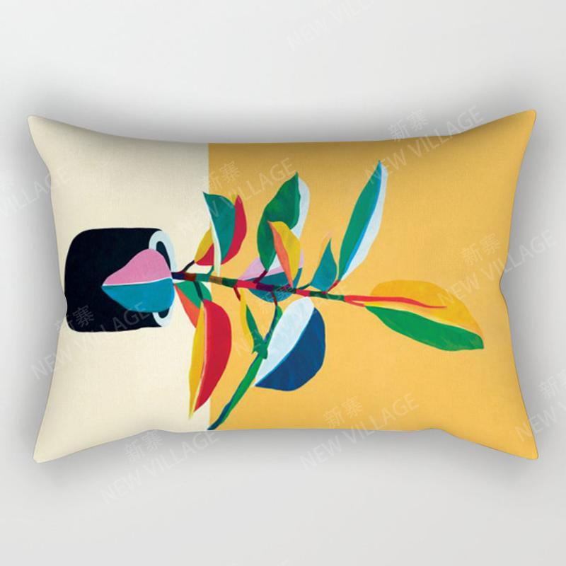 Nordic Fall Home Decor 30*50 Throw Pillow Cover Sofa Modern Abstract Geometric Boho Living Room Cushion Cover 50x70 30x50 40x60