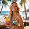 Umbrellas for Cocktail Food Decoration - Assorted Colorful Party Decorations, 50 Pack