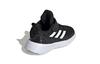 Adidas Rapidarun Elite Cushioning Abrasion Resistant Breathable Low top Toddler Shoes Black White Infant And Toddler EF9277