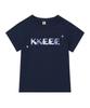 KKEEE My Name Check Patch Short Sleeve T-Shirt (3 Colors)