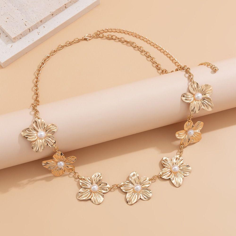 Bohemian Starfish Waist Chain Adjustable Bikini Body Chain Trendy Beach Starfish Waistband Girls