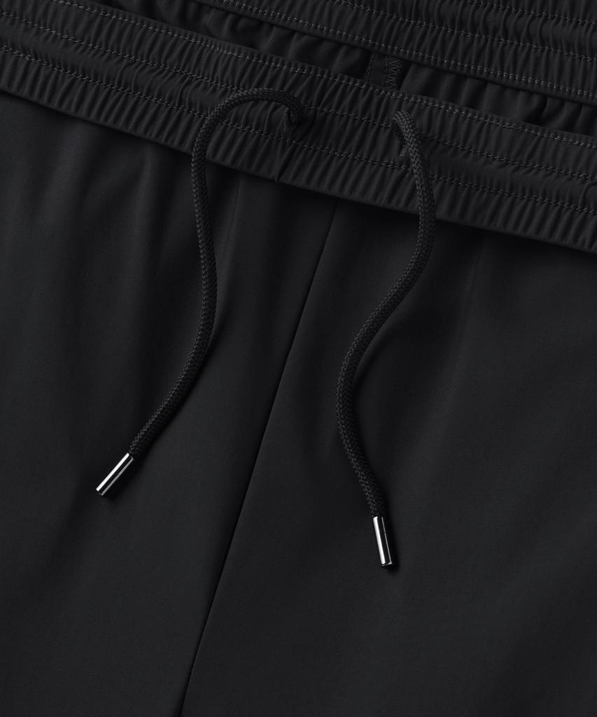 Musinsa Standard Cooling Loose Tapered Elastic Waist Pants [Black]