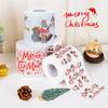 New Year Gifts Santa Claus Reindeer Christmas Toilet Paper Christmas Decorations for Home Tissue Roll