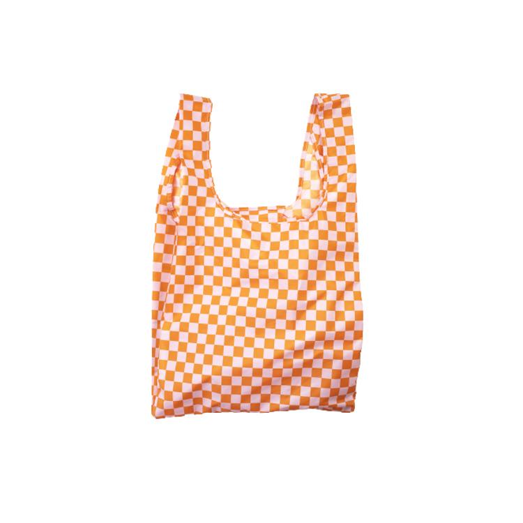 Kind Bag London Checkerboard Reusable Orange