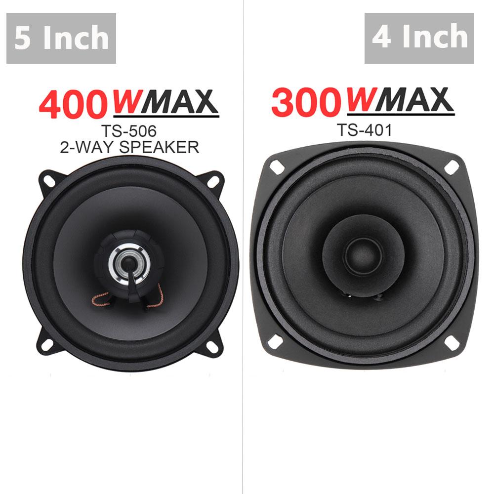 1 4 / 5 Inch Car Speakers Vehicle Door Subwoofer Car Audio Sound box Music Stereo Full Range Frequency Hifi Automotive SpeakerGood product