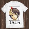 Serial Experiments Lain T-Shirt Anime Science-Fiction Cooles Geschenk T-Shirt C236