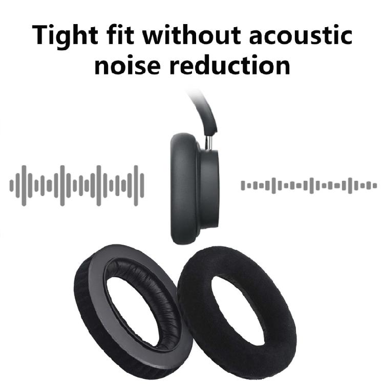 Comfortable Earpads Replacement Ear Pad with Sponge Cushion for HD580 HD600 HD650 Headphone Earmuffs Noise Isolating