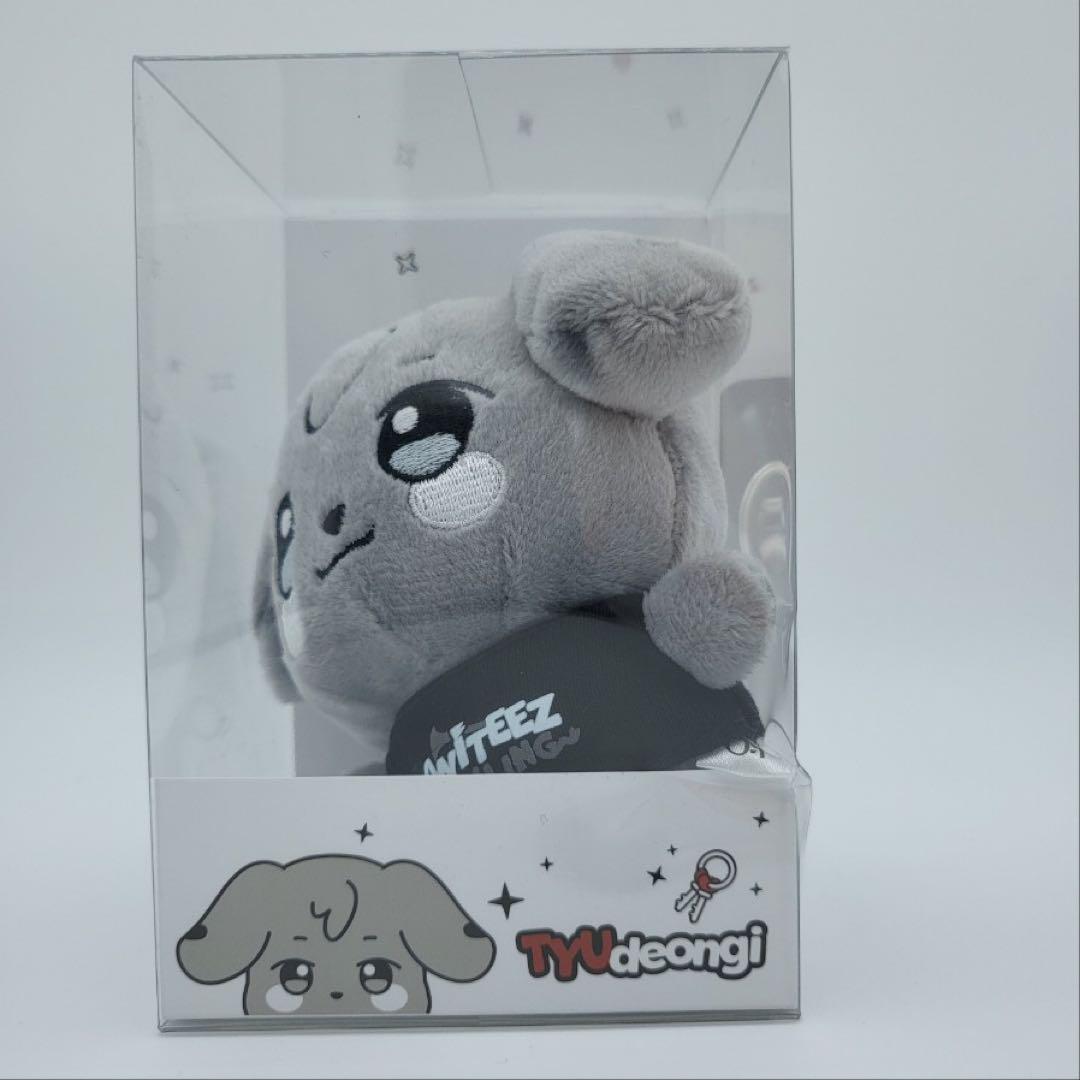 

[USED] ATEEZ ANITEEZ POPUP Plush Keyring with Trading Card