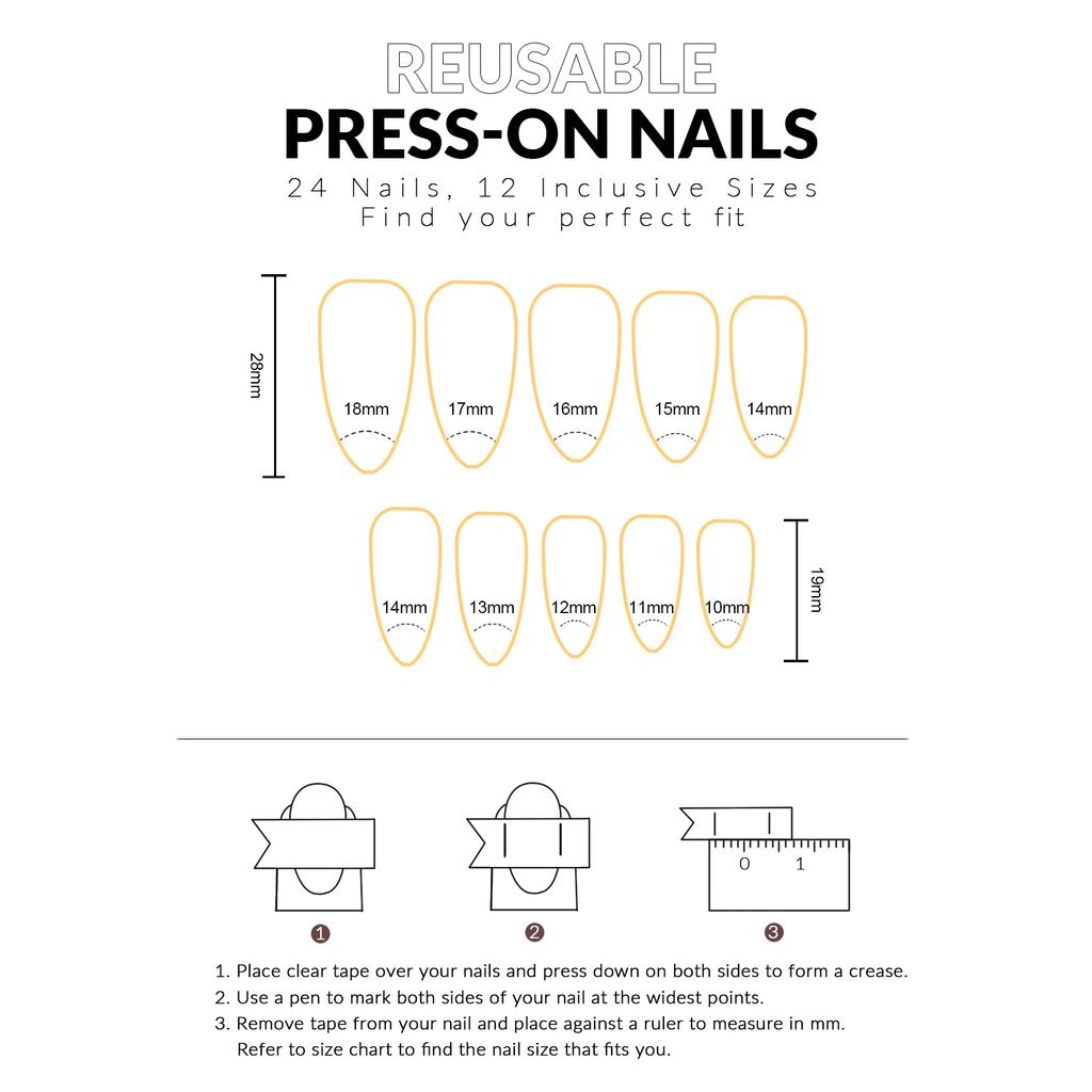 24Pcs Vintage Plaid Press On Nails Moon Shadow Strawberry Rabbit Y2k Star Glossy Almond False Nails