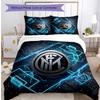Borussia Dortmund Pattern Printed 3PCS Bedding Set Soft Skin-Friendly Washable Duvet Cover & Pillowcases Set All Season Bedroom